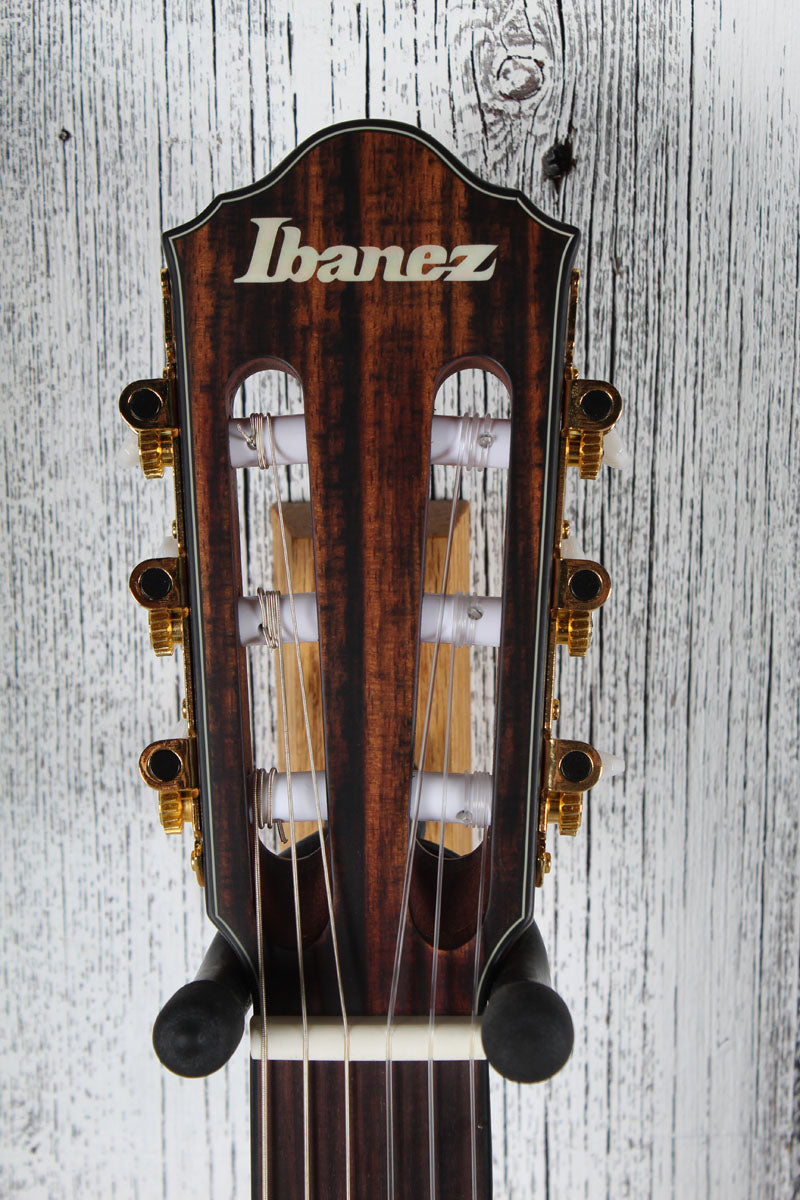 Ibanez FRH10N Thinline Nylon Acoustic Electric Guitar Indigo Blue Metallic