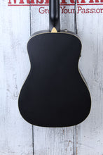 Load image into Gallery viewer, Fender 2023 Joe Strummer Campfire Acoustic Electric Guitar Matte Black w Gig Bag