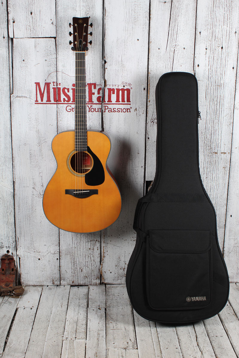 Yamaha Red Label FS3 Concert Body Acoustic Guitar with Hard Gig Bag