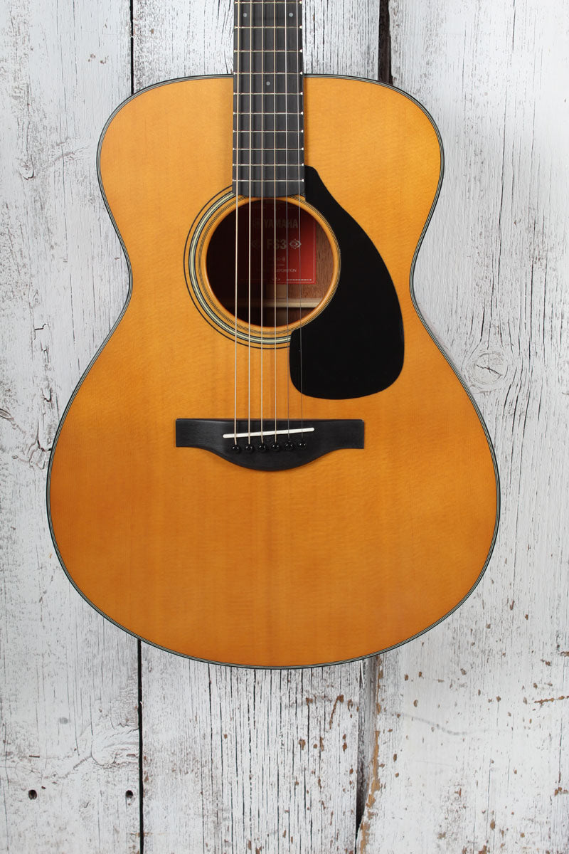 Yamaha Red Label FS3 Concert Body Acoustic Guitar with Hard Gig Bag