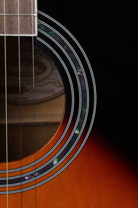 Washburn Vintage Series WA90CE Acoustic Electric Guitar Vintage Sunburst