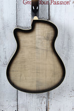 Load image into Gallery viewer, Ibanez AAM370M1CE Acoustic Electric Guitar Transparent Panda High Gloss Finish