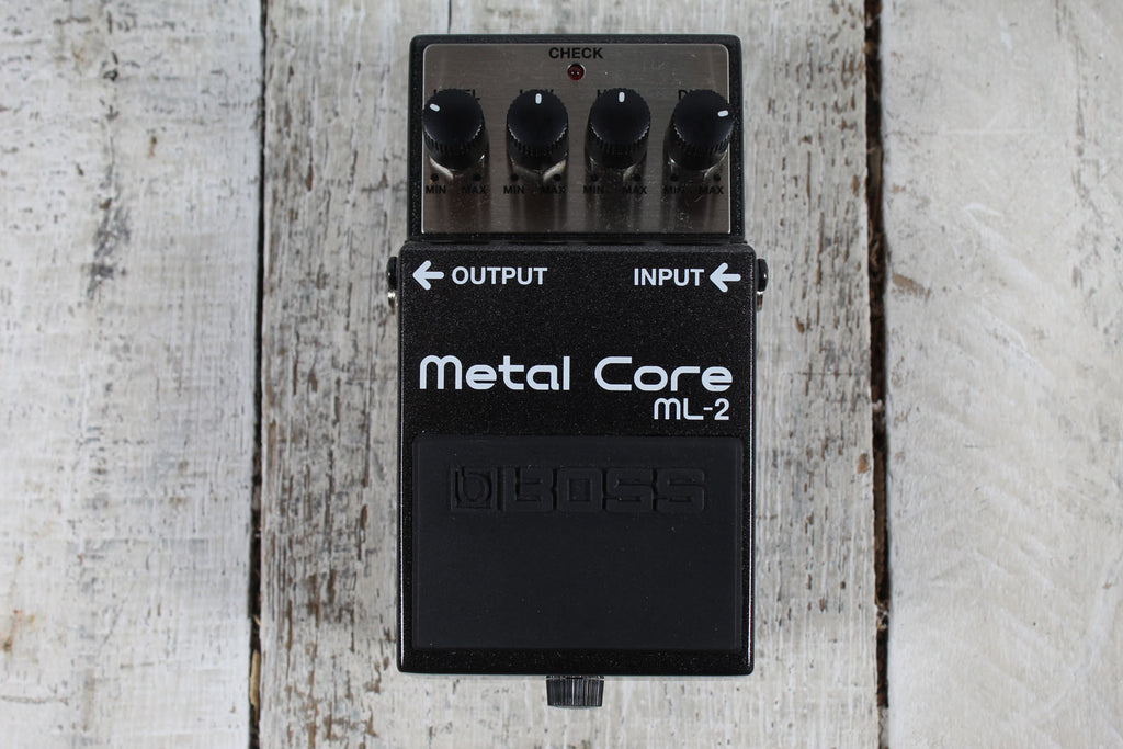 Boss ML-2 Metal Core Distortion Pedal Electric Guitar Distortion Effects Pedal