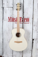 Load image into Gallery viewer, Ibanez AAM370M2E Acoustic Electric Guitar Transparent Antique White Peach Fuzz