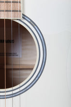 Load image into Gallery viewer, Ibanez AAM370M2E Acoustic Electric Guitar Transparent Antique White Peach Fuzz