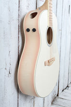 Load image into Gallery viewer, Ibanez AAM370M2E Acoustic Electric Guitar Transparent Antique White Peach Fuzz