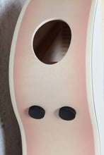 Load image into Gallery viewer, Ibanez AAM370M2E Acoustic Electric Guitar Transparent Antique White Peach Fuzz
