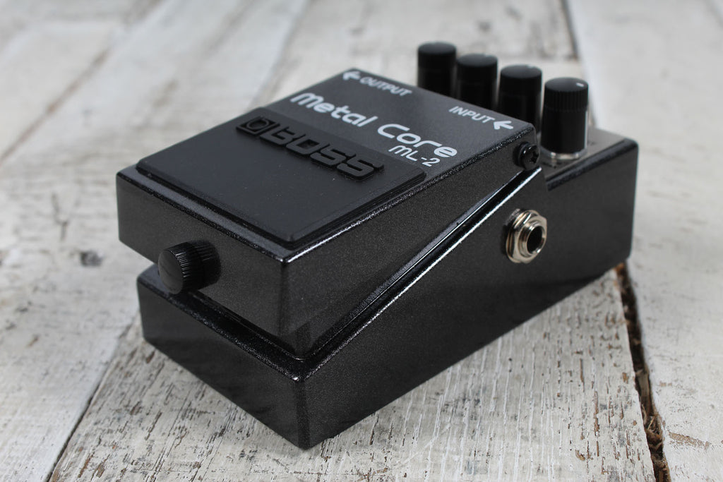 Boss ML-2 Metal Core Distortion Pedal Electric Guitar Distortion Effects Pedal
