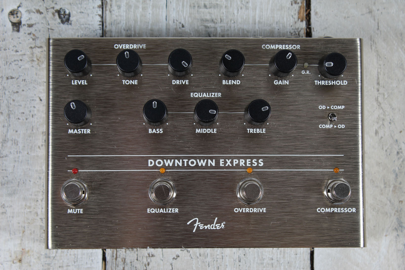 Fender Downtown Express Bass Multi Effect Pedal Bass Guitar Multi Effects Pedal