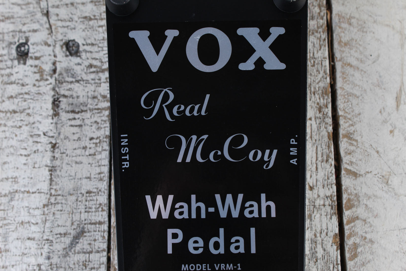 Vox VRM1 The Real McCoy Wah Pedal Electric Guitar Wah Wah Effects Pedal