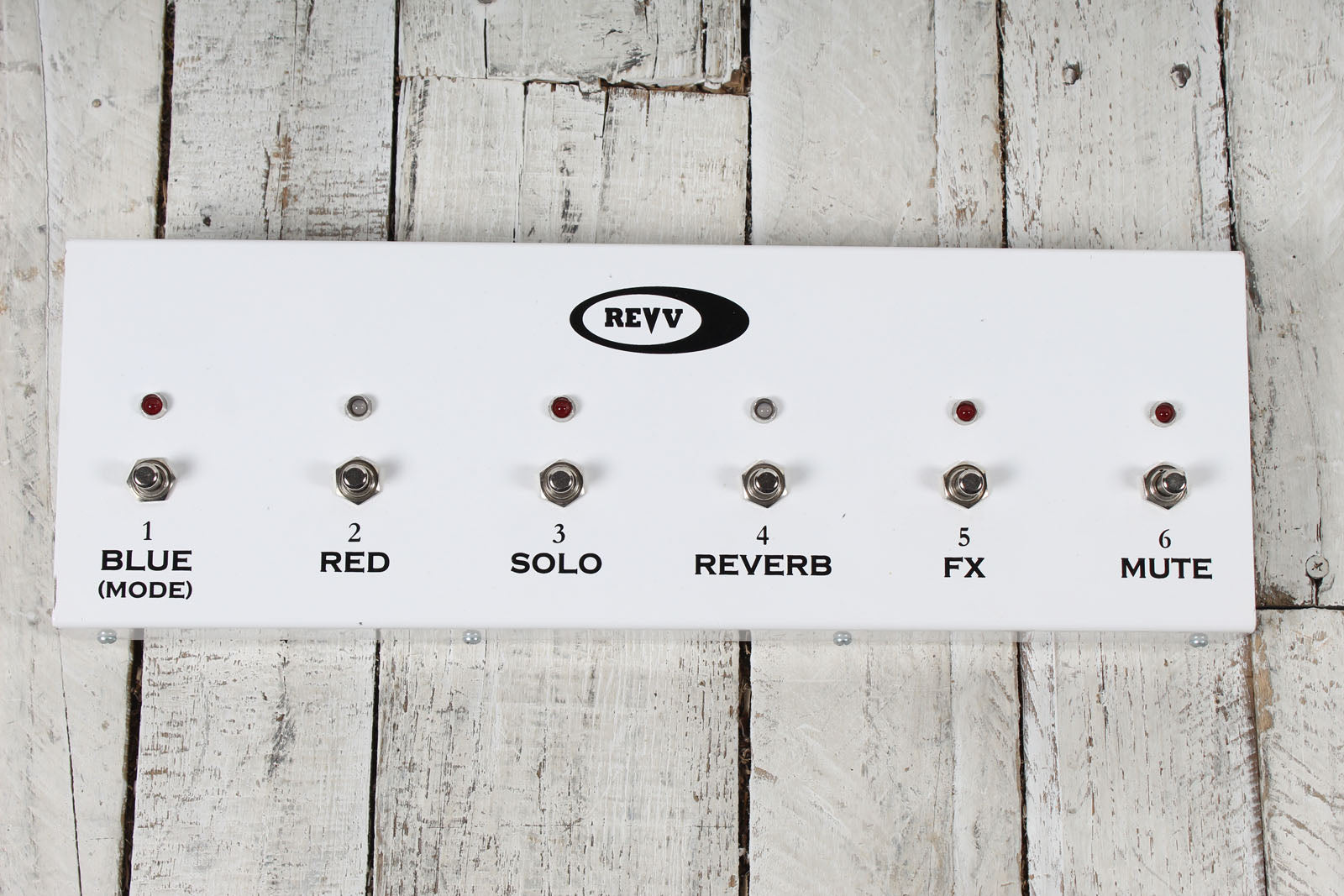 Revv Dynamis 7-40 Amplifier Footswitch 6 Button Amp Footswitch