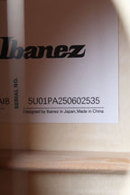 Ibanez AAM370M2E Acoustic Electric Guitar Transparent Antique White Ice Blue