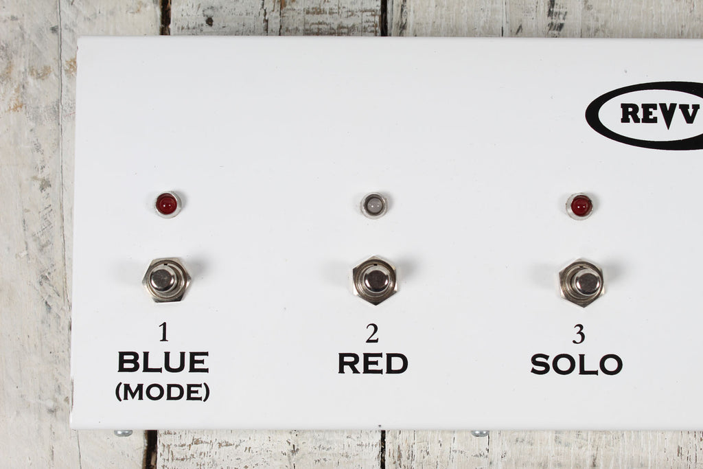 Revv Dynamis 7-40 Amplifier Footswitch 6 Button Amp Footswitch