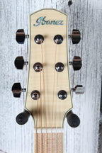 Ibanez AAM370M2E Acoustic Electric Guitar Transparent Antique White Ice Blue