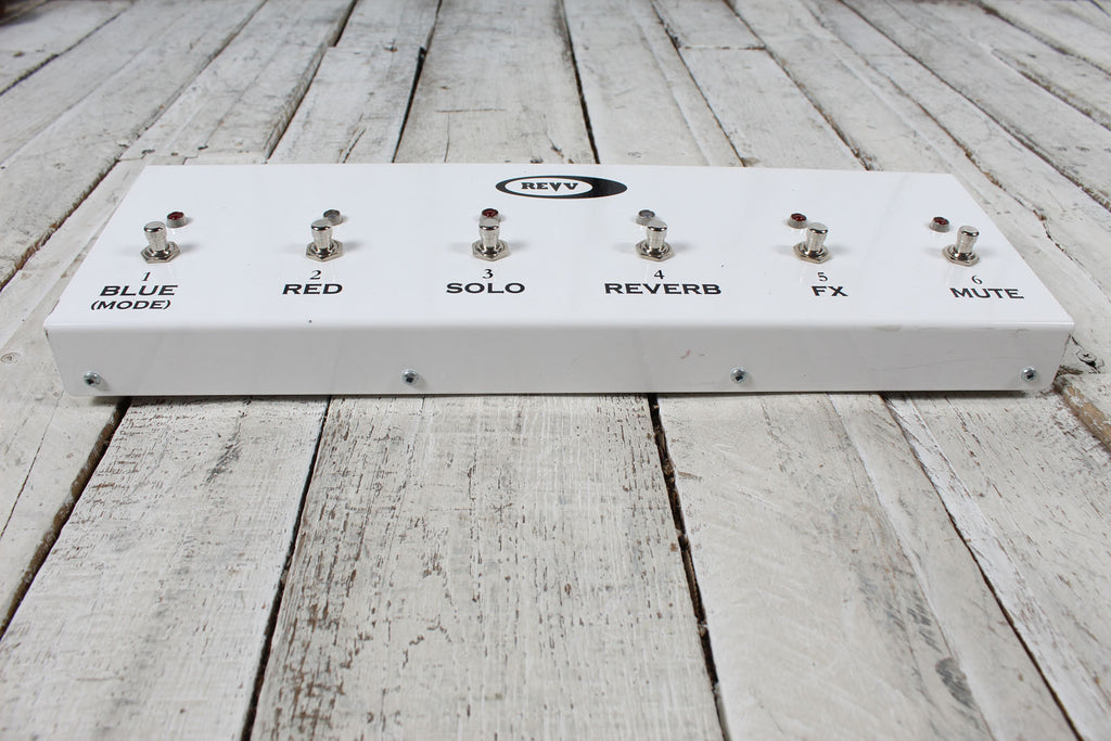 Revv Dynamis 7-40 Amplifier Footswitch 6 Button Amp Footswitch