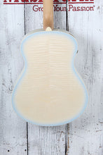Load image into Gallery viewer, Ibanez AAM370M2E Acoustic Electric Guitar Transparent Antique White Ice Blue