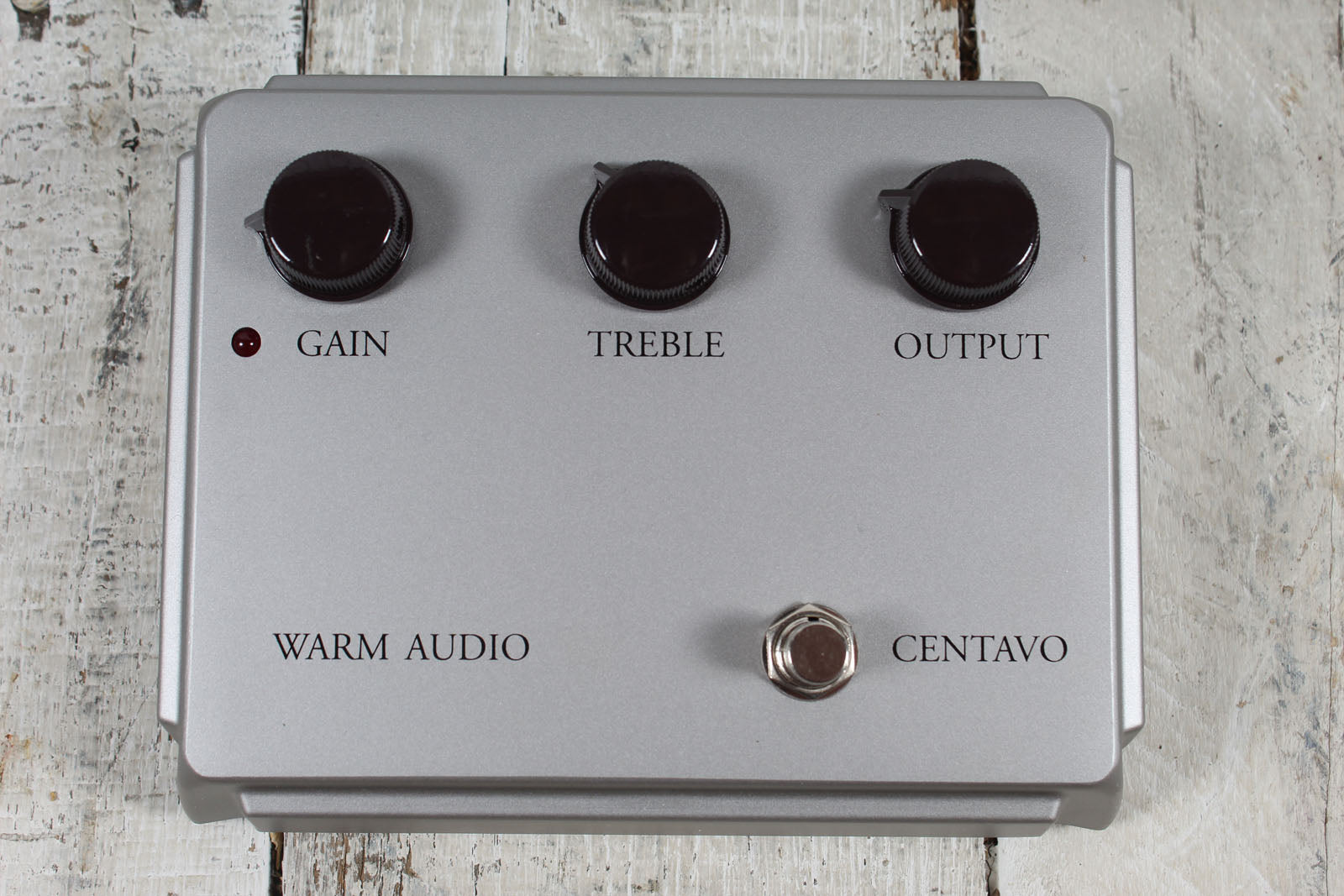 Warm Audio Centavo Overdrive Limited Edition Silver Electric Guitar Effects Pedal