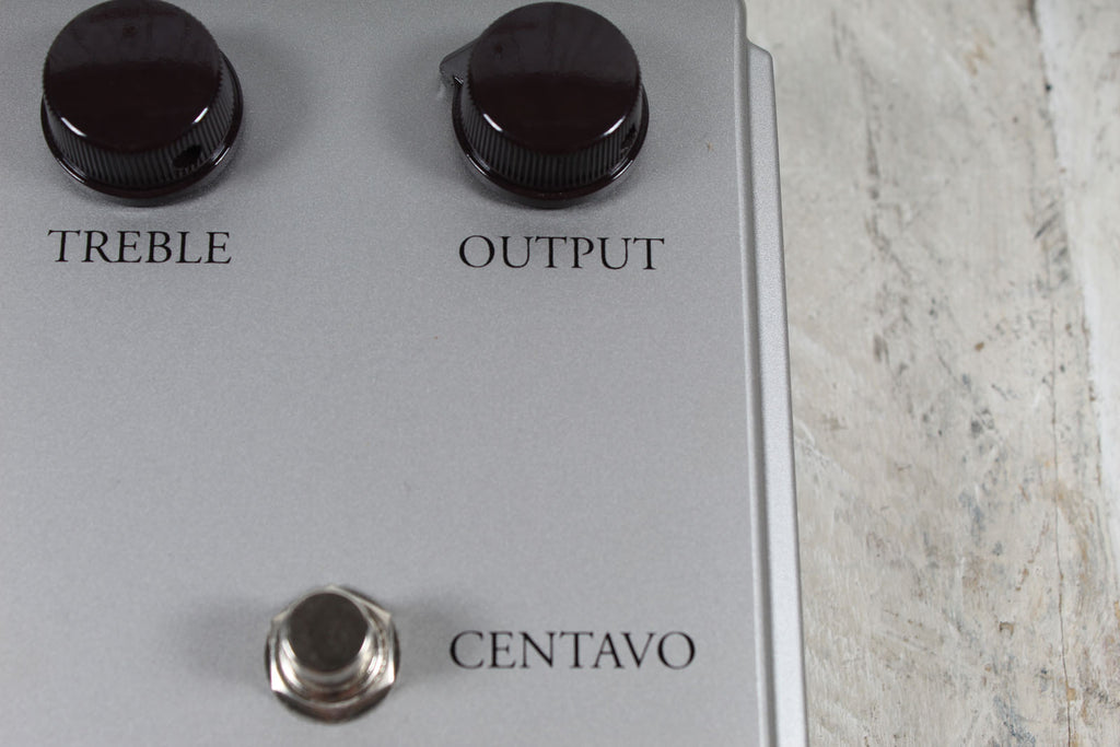 Warm Audio Centavo Overdrive Limited Edition Silver Electric Guitar Effects Pedal