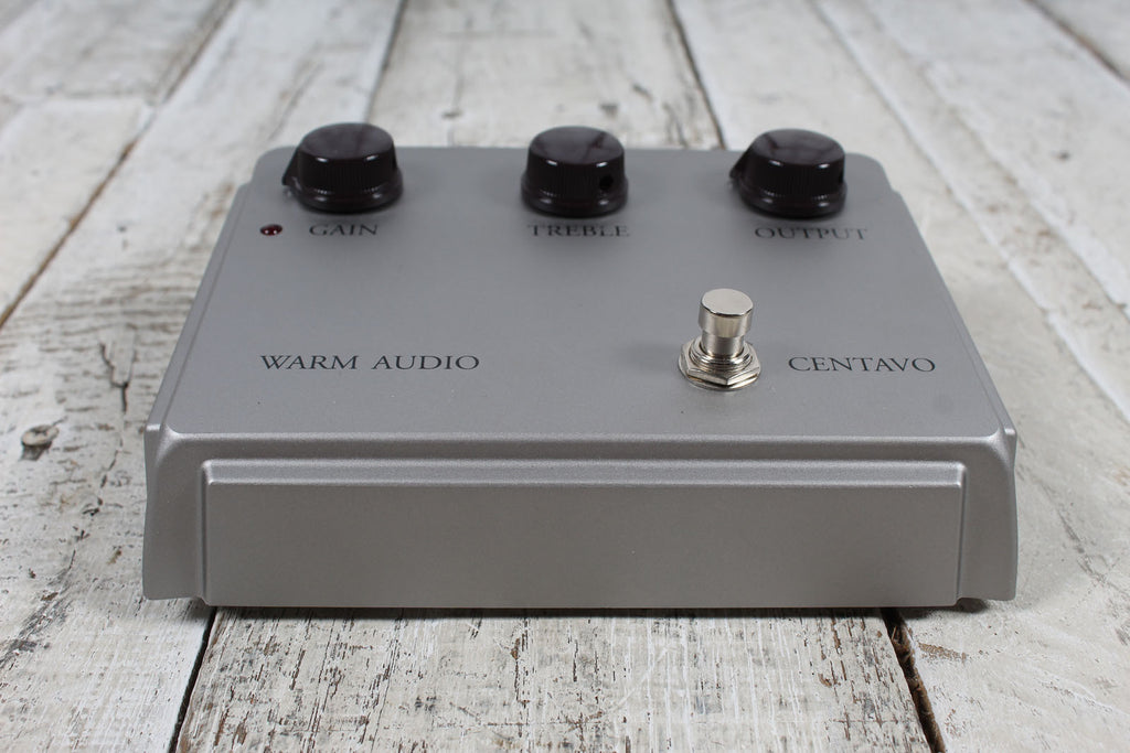 Warm Audio Centavo Overdrive Limited Edition Silver Electric Guitar Effects Pedal