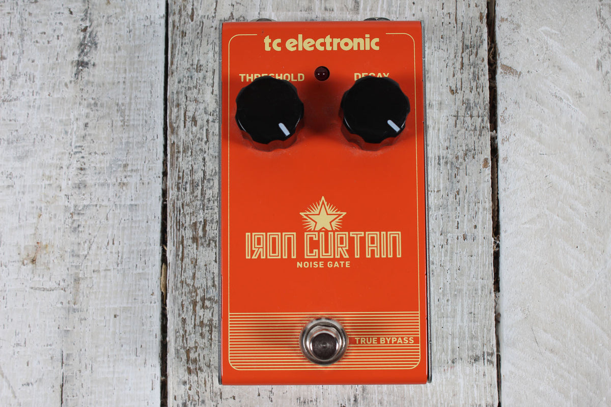TC Electronic Iron Curtain Noise Gate Pedal Electric Guitar Effects Pedal Main image
