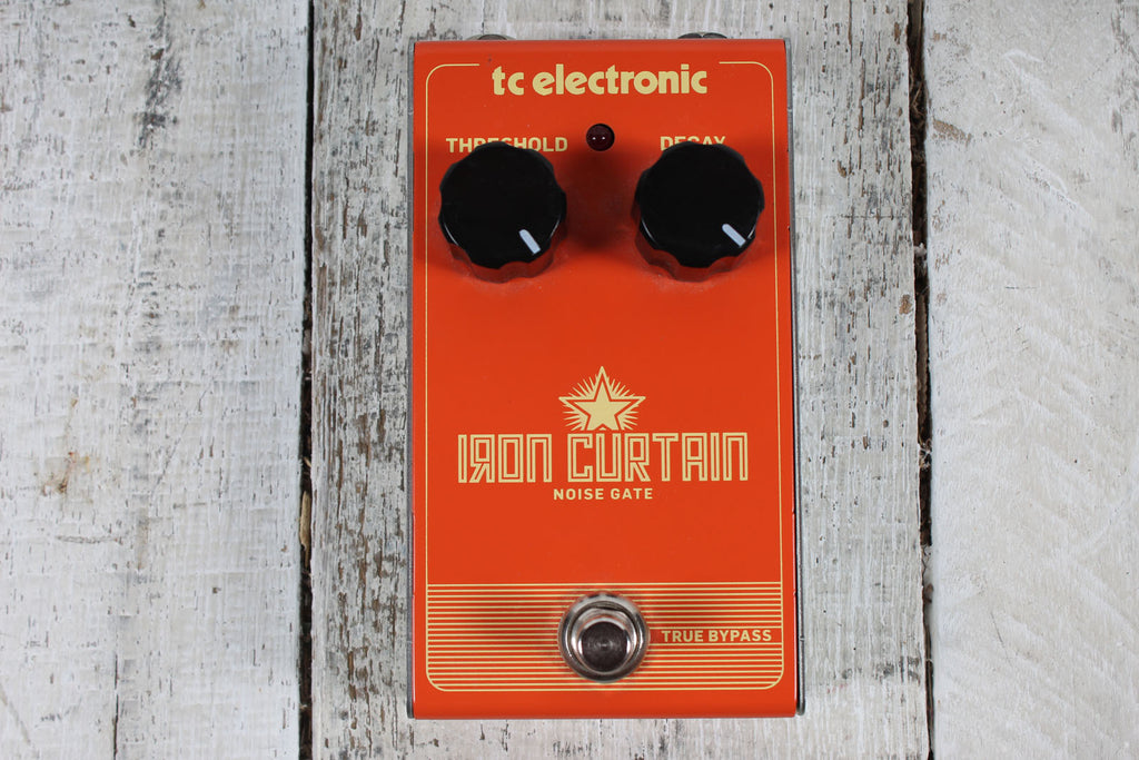 TC Electronic Iron Curtain Noise Gate Pedal Electric Guitar Effects Pedal