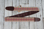 Henry Heller HJQ2DX-264  2 Inch Wide Vintage-Style Woven Jacquard Guitar Strap