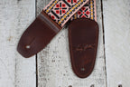 Henry Heller HJQ2DX-264  2 Inch Wide Vintage-Style Woven Jacquard Guitar Strap