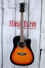 Load image into Gallery viewer, Washburn Vintage Series WA90CE Acoustic Electric Guitar Vintage Sunburst