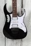 Ibanez Steve Vai Signature JEM JR Electric Guitar Quantum HSH Black JEMJRBK