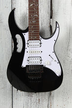 Load image into Gallery viewer, Ibanez Steve Vai Signature JEM JR Electric Guitar Quantum HSH Black JEMJRBK