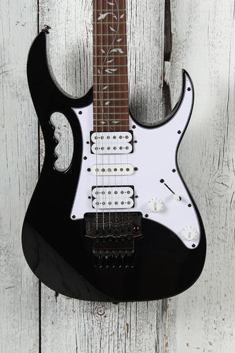 Ibanez Steve Vai Signature JEM JR Electric Guitar Quantum HSH Black JEMJRBK