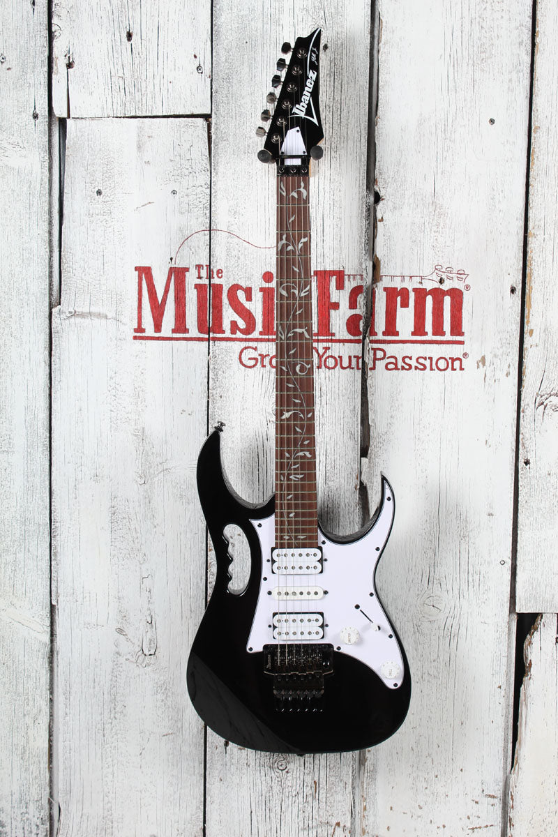 Ibanez Steve Vai Signature JEM JR Electric Guitar Quantum HSH Black JEMJRBK