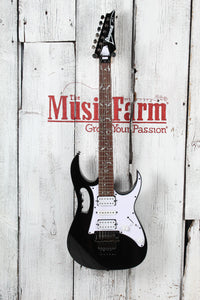 Ibanez Steve Vai Signature JEM JR Electric Guitar Quantum HSH Black JEMJRBK