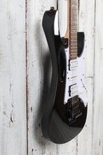 Load image into Gallery viewer, Ibanez Steve Vai Signature JEM JR Electric Guitar Quantum HSH Black JEMJRBK