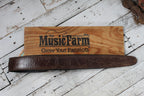 Henry Heller HPAD35-9 3.5 Inch Padded Capri Leather Guitar Strap Vintage Brown