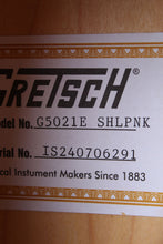Load image into Gallery viewer, Gretsch G5021E Rancher Penguin Parlor Acoustic Electric Guitar Shell Pink