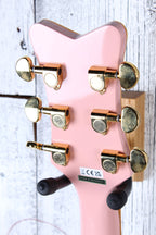 Gretsch G5021E Rancher Penguin Parlor Acoustic Electric Guitar Shell Pink
