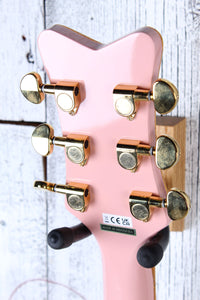 Gretsch G5021E Rancher Penguin Parlor Acoustic Electric Guitar Shell Pink