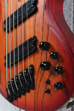 Load image into Gallery viewer, Ibanez BTB866MS 6 String Electric Bass Guitar Brown Topaz Burst Flat with Case