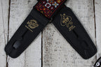D'Andrea ACEPRO-1 Ace Pro LOCK-IT Locking Guitar Strap 2 Inch Wide Guitar Strap