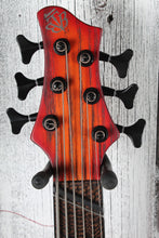 Load image into Gallery viewer, Ibanez BTB866MS 6 String Electric Bass Guitar Brown Topaz Burst Flat with Case