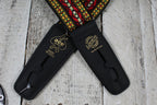 D'Andrea ACEPRO-4 Ace Pro LOCK-IT Locking Guitar Strap 2 Inch Wide Jacquard Guitar Strap