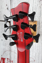 Load image into Gallery viewer, Ibanez BTB866MS 6 String Electric Bass Guitar Brown Topaz Burst Flat with Case