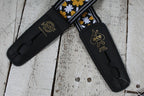 D'Andrea ACEPRO-5 Ace Pro LOCK-IT Locking Guitar Strap 2 Inch Wide Jacquard Guitar Strap