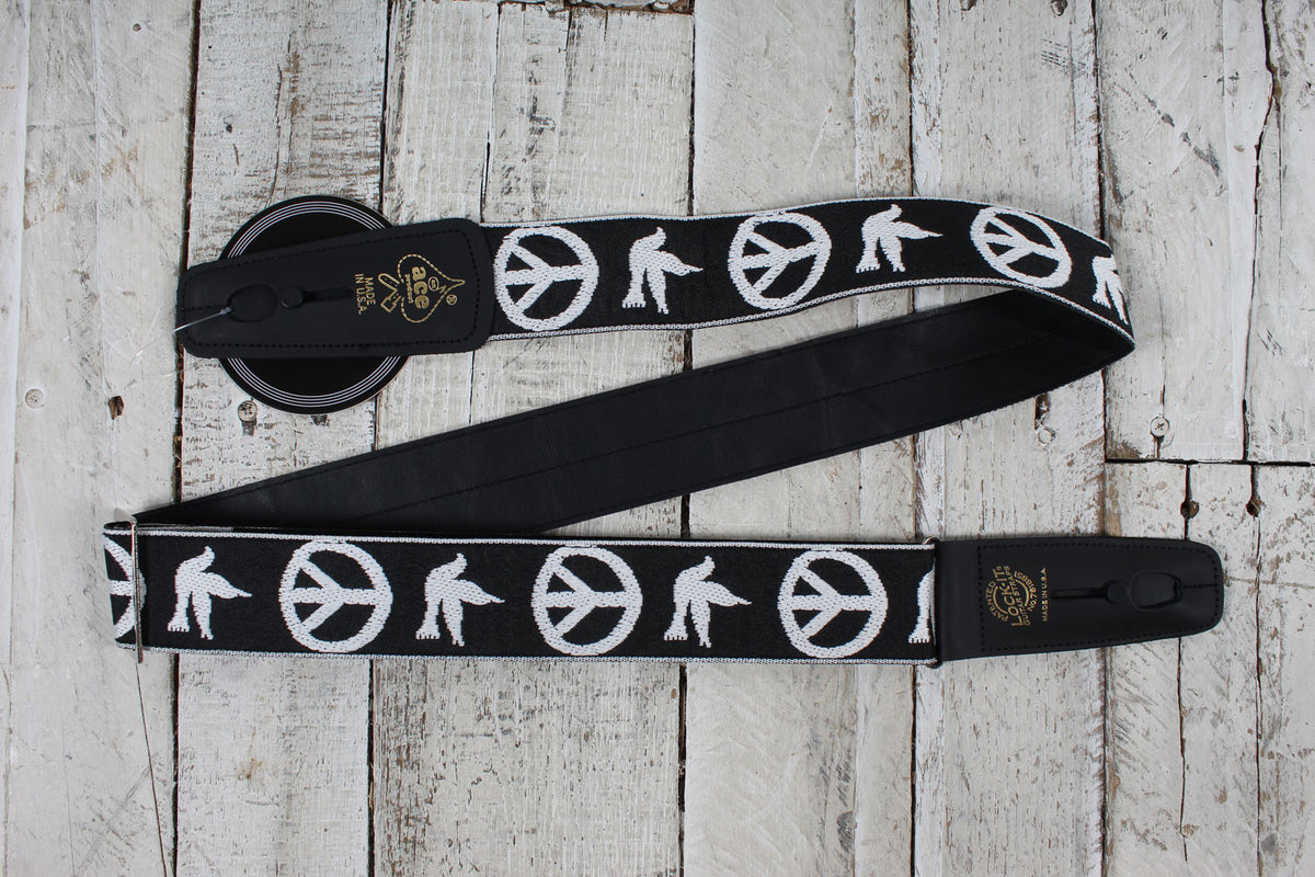 D'Andrea ACEPRO-6 Ace Pro LOCK-IT Locking Guitar Strap 2 Inch Wide Jacquard Guitar Strap Main image