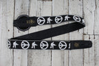 D'Andrea ACEPRO-6 Ace Pro LOCK-IT Locking Guitar Strap 2 Inch Wide Jacquard Guitar Strap