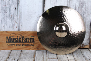 Zildjian A Heavy Crash Cymbal 17 Inch Crash Drum Cymbal Brilliant Finish A0277