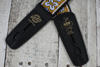 D'Andrea ACEPRO-2 Ace Pro LOCK-IT Locking Guitar Strap 2 Inch Wide Jacquard Guitar Strap