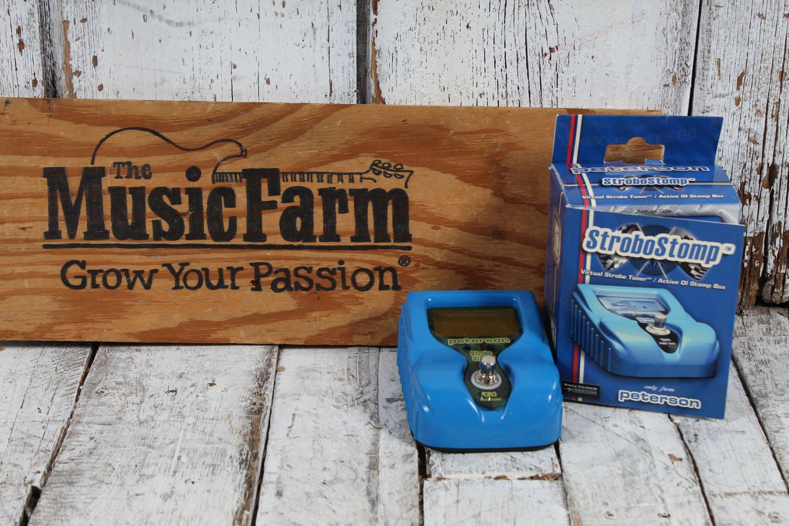 Peterson StroboStomp VS-S Tuner Pedal Guitar Bass and Instrument Tuner Pedal