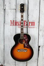 Epiphone J-200 Super Jumbo Acoustic Electric Guitar Aged Vintage Sunburst Gloss